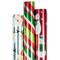 JAM Paper Jolly Winter Christmas Gift Wrap Set, 3ct